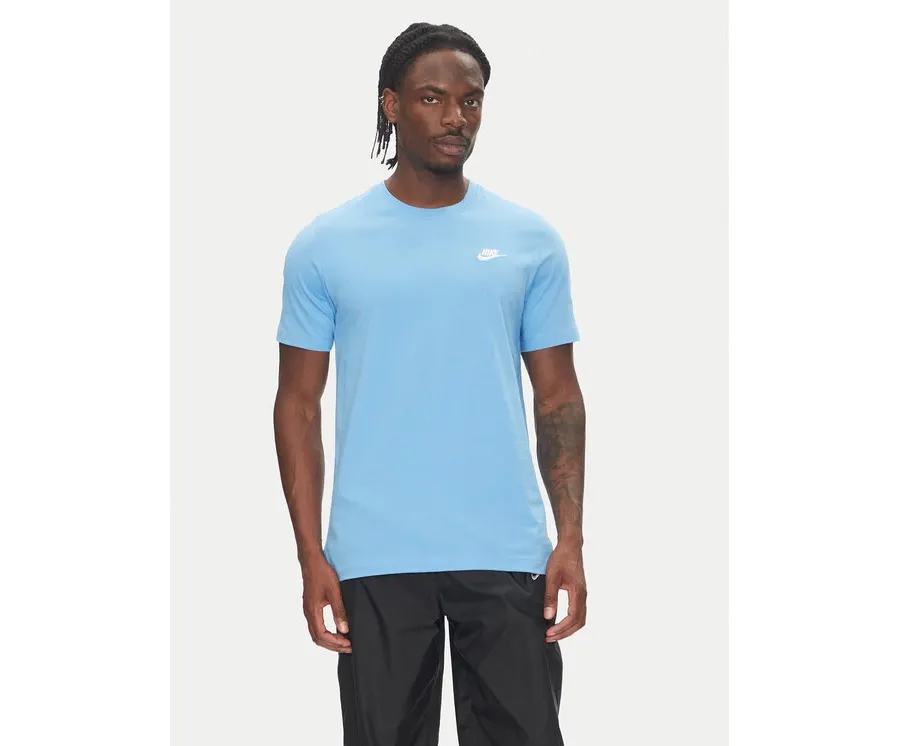 obrazek 1 Nike T-Shirt AR4997 Niebieski Regular Fit