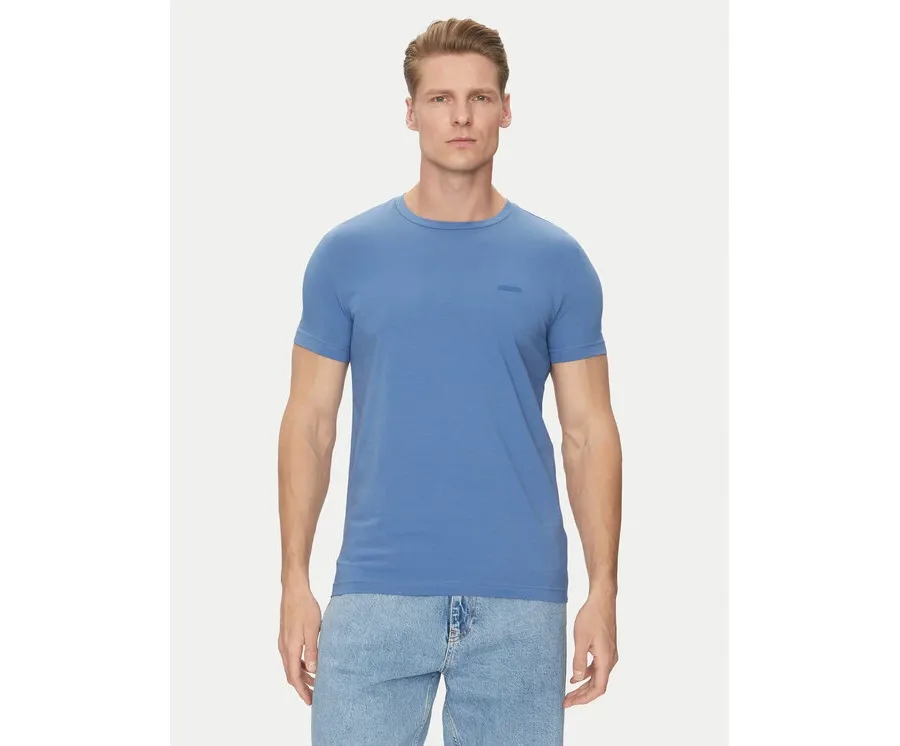 obrazek 1 Calvin Klein T-Shirt K10K112724 Niebieski Slim Fit