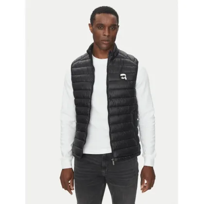 Zdjęcie KARL LAGERFELD Kamizelka 505711 500590 Czarny Regular Fit