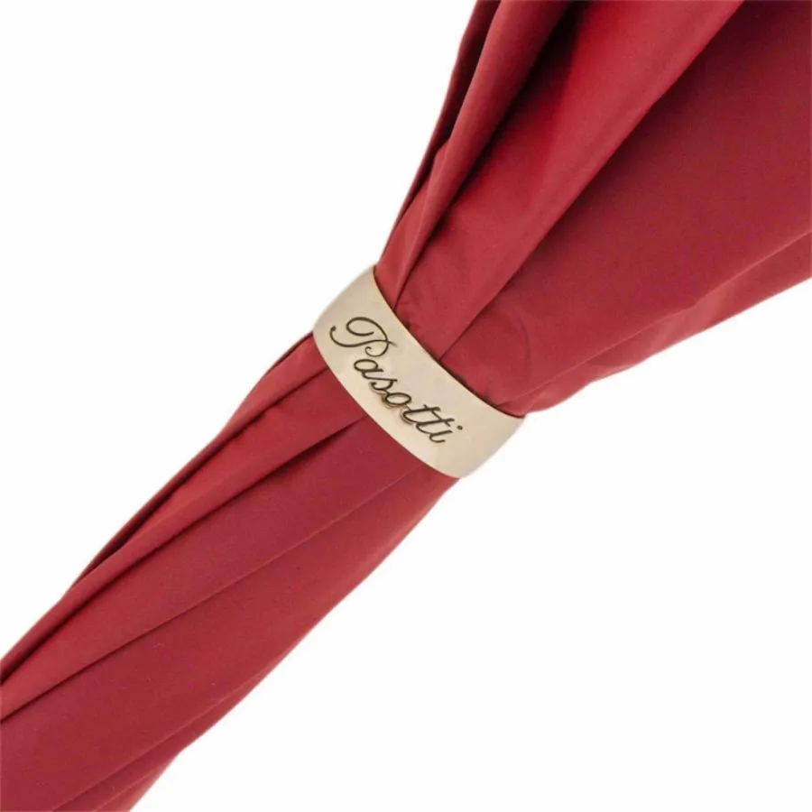 obrazek 5 Stylowy parasol damski w stylu vintage w kolorze burgundowym – Pasotti
