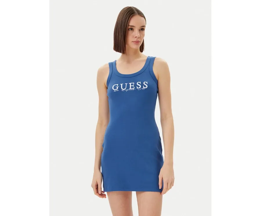 obrazek 1 Guess Sukienka codzienna V5GK06 K8RT2 Niebieski Slim Fit