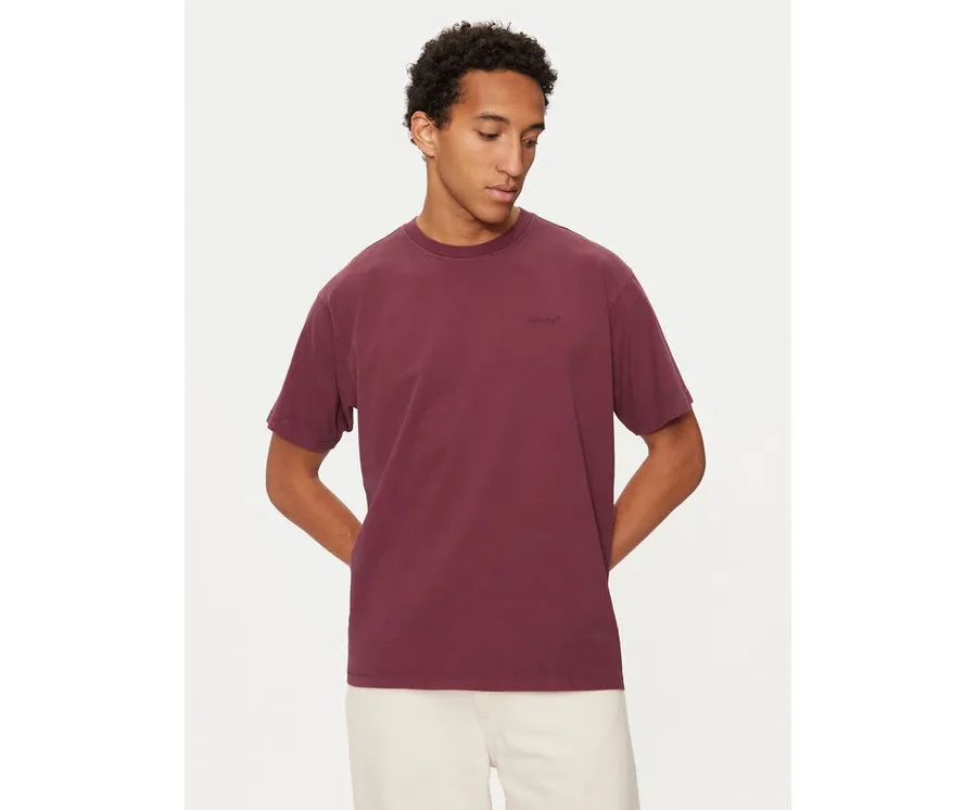 obrazek 1 Levi's® T-Shirt Red Tab™ Vintage A0637-0117 Bordowy Boxy Fit