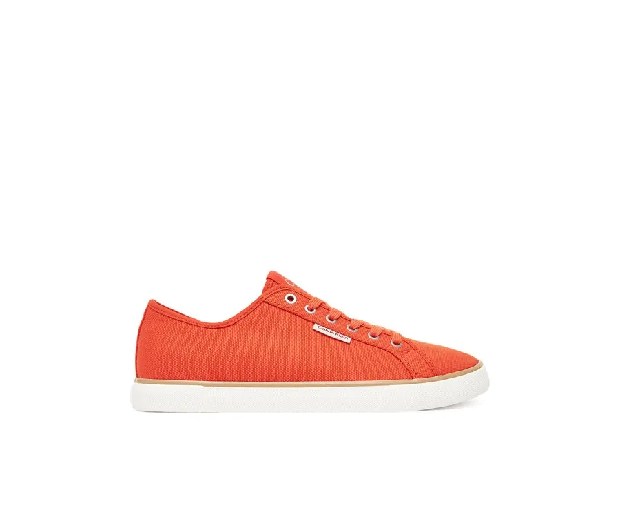 obrazek 1 Calvin Klein Jeans Tenisówki Ess Vulc Low Mg Cv YM0YM01301 Pomarańczowy