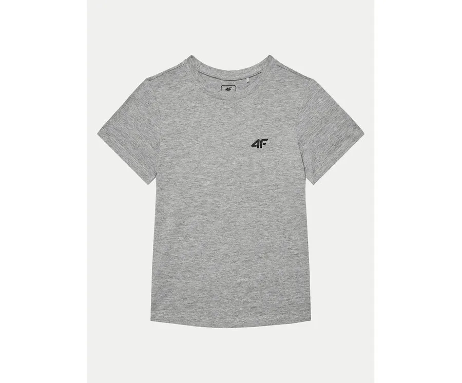 obrazek 1 4F T-Shirt 4FJWMM00TTSHM1626 Szary Regular Fit