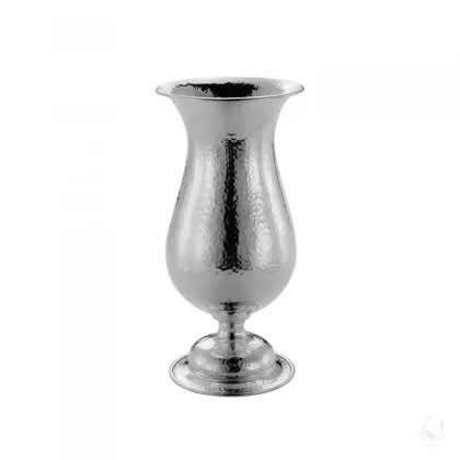 Picture A unique silver Tulipano vase with a classic shape - Zaramella Argenti