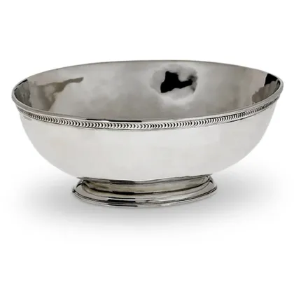 Zdjęcie Stylowa misa Olivia z pewteru do jadalni