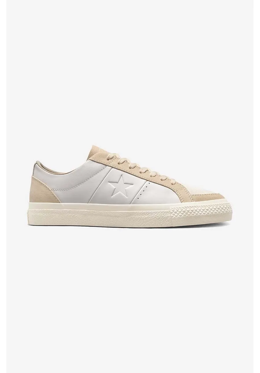 obrazek 1 Converse sneakersy skórzane One Star Pro kolor beżowy A04242C-CREAM