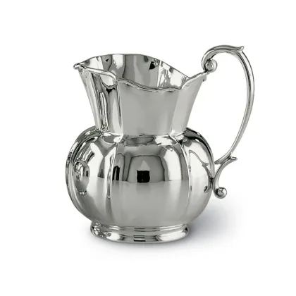 Picture A beautifully shaped, silver jug