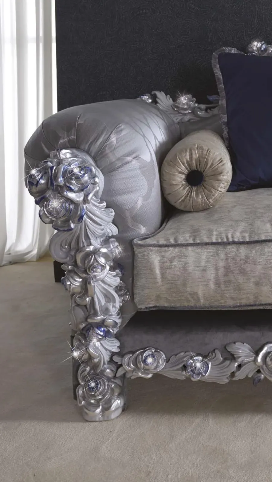 obrazek 3 Stylowa piękna włoska sofa w stylu antycznym - Morello Gianpaolo