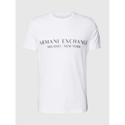 Zdjęcie T-shirt z nadrukiem z logo model ‘milano/nyc’