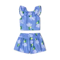 Zdjęcie Mayoral Komplet top i spodenki 3286 Niebieski Regular Fit