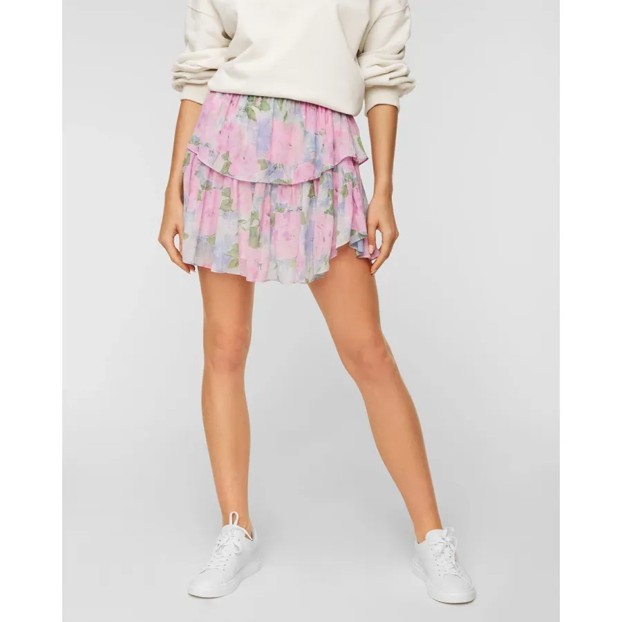 obrazek 1 Spódniczka Loveshackfancy Ruffle Mini Skirt LoveShackFancy