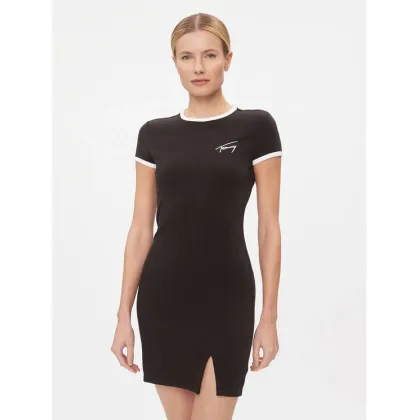 Zdjęcie Tommy Jeans Sukienka codzienna Bodycon DW0DW17409 Czarny Slim Fit