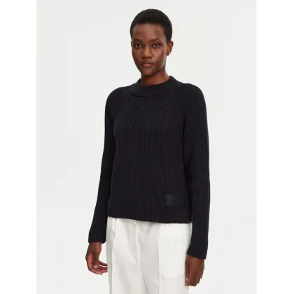 Zdjęcie AMI PARIS Sweter FKS024.KN0031 Granatowy Regular Fit