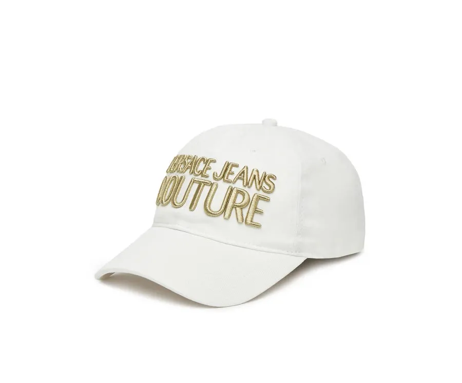 obrazek 1 Versace Jeans Couture Czapka z daszkiem 78VAZK32 Biały