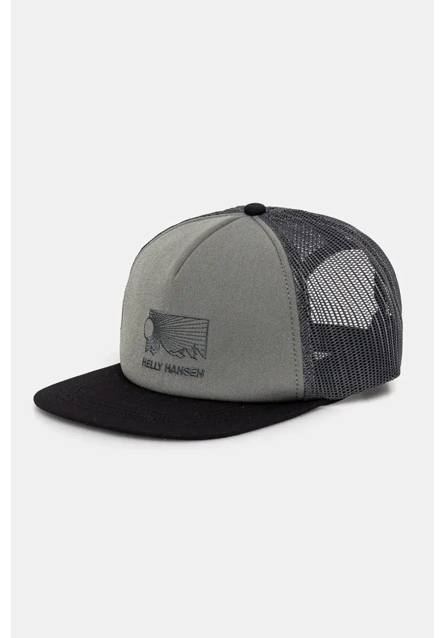 obrazek 1 Helly Hansen czapka z daszkiem kolor zielony z aplikacją 67155