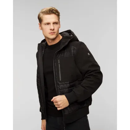 Zdjęcie Czarna Kurtka Męska Moose Knuckles Sherwood Bomber