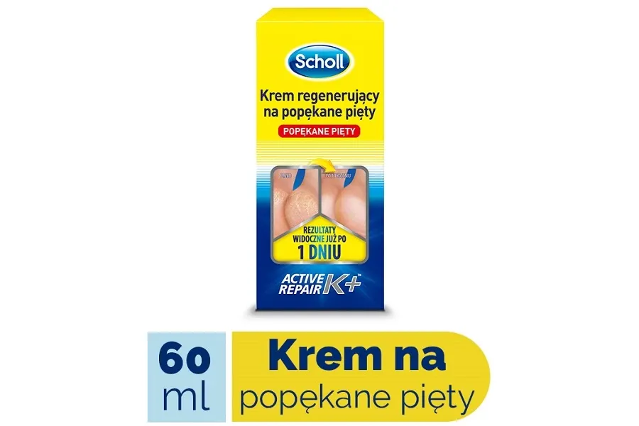 obrazek 1 Scholl Krem regenerujący na popękane pięty 60 ml