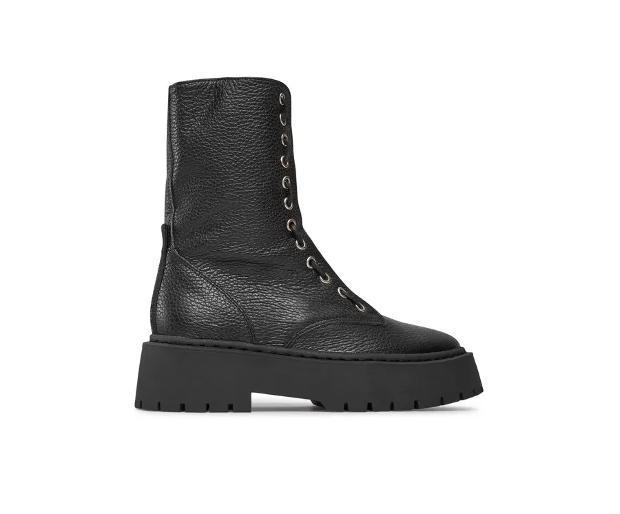 obrazek 1 Steve Madden Trapery Odilia Bootie SM11002631 SM11002631-017 Czarny