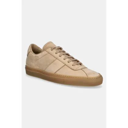 Zdjęcie Common Projects sneakersy nubukowe Tennis Trainer męskie kolor beżowy 2485
