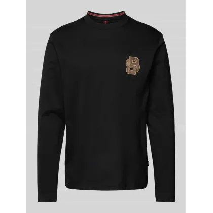 Zdjęcie Bluzka z długim rękawem i wyhaftowanym logo model ‘Talley’