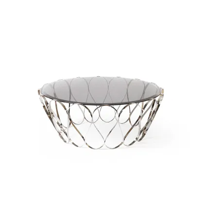 Zdjęcie Szklany luksusowy stolik do pokoju dziecięcego