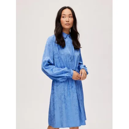 Zdjęcie Selected Femme Sukienka koszulowa Blue 16088066 Niebieski Regular Fit
