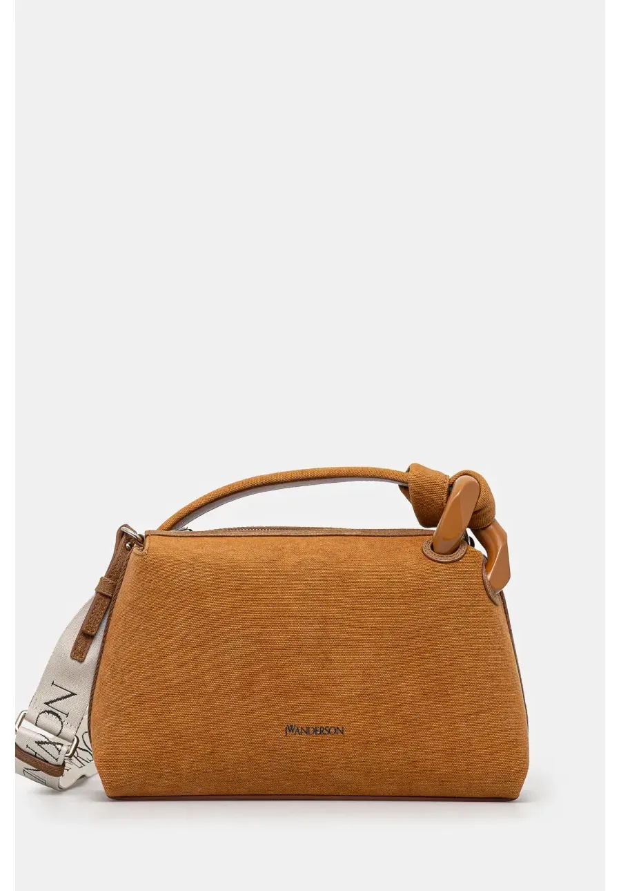 obrazek 1 JW Anderson torebka The Jwa Corner Bag kolor brązowy HB0638.FA0389.604
