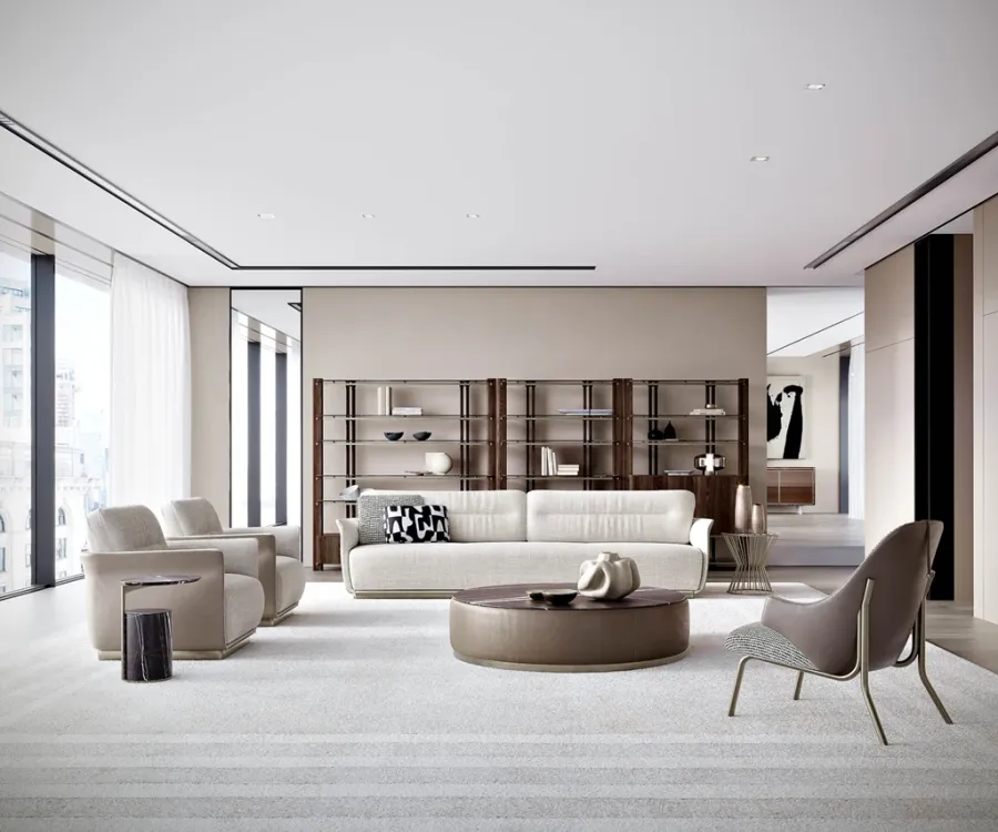 obrazek 7 Wyjątkowy włoski stolik serwisowy do salonu