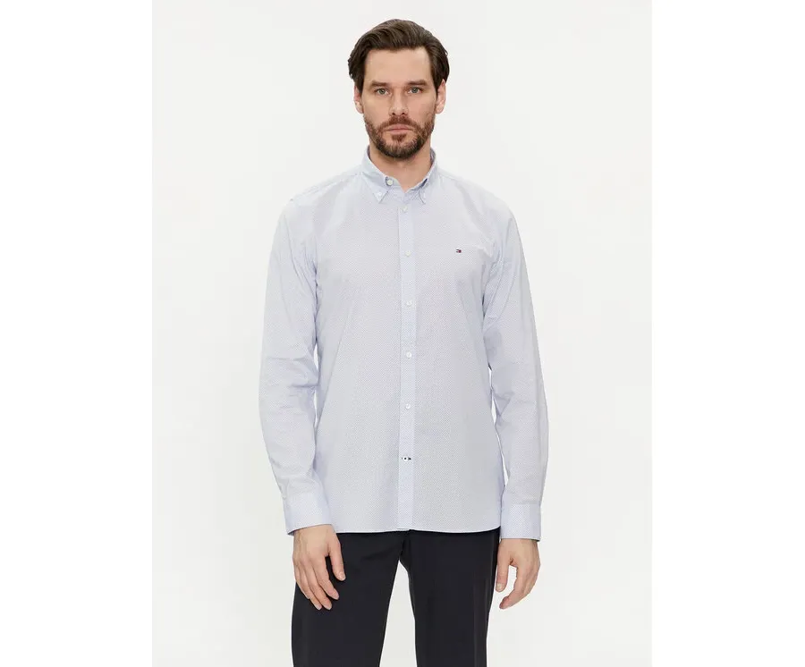 obrazek 1 Tommy Hilfiger Koszula MW0MW33762 Błękitny Regular Fit
