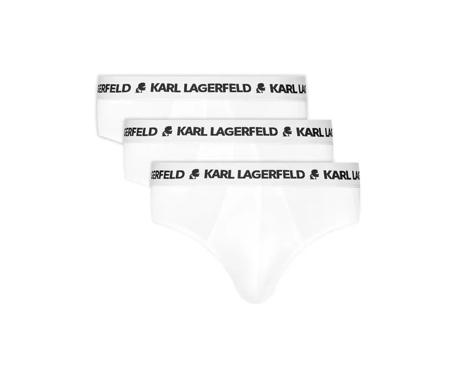 obrazek 1 KARL LAGERFELD Komplet 3 par slipów A1M47152 Biały