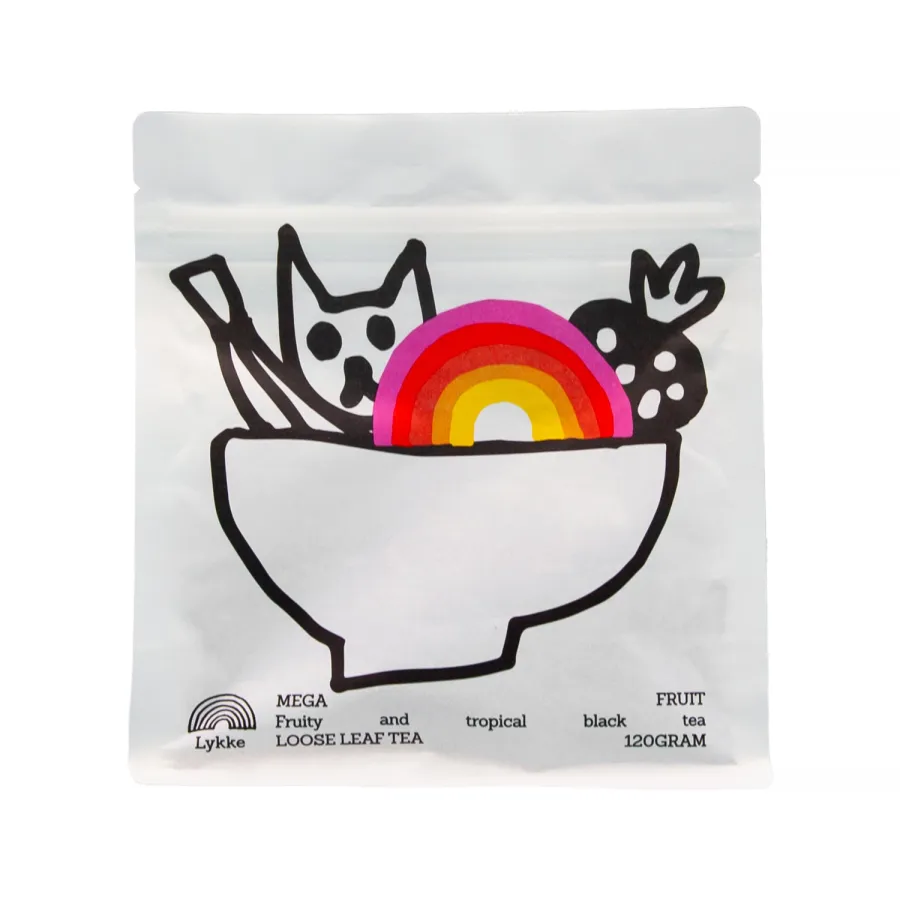 obrazek 1 Lykke - Mega Fruit - Herbata sypana 120g LYKKE