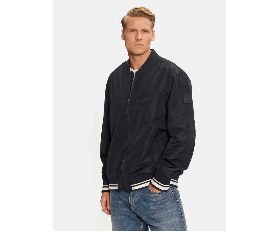 obrazek 1 Mustang Kurtka bomber Limon 1015603 Granatowy Regular Fit