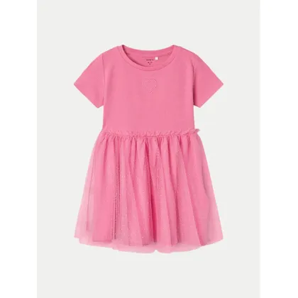 Zdjęcie NAME IT Sukienka codzienna Harana 13226043 Różowy Regular Fit