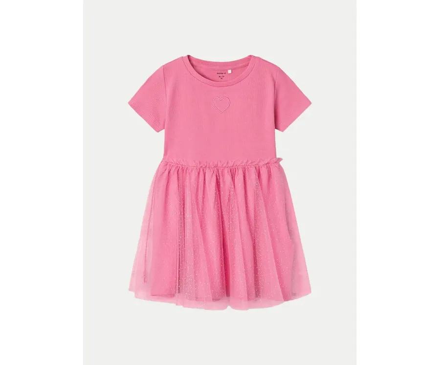 obrazek 1 NAME IT Sukienka codzienna Harana 13226043 Różowy Regular Fit
