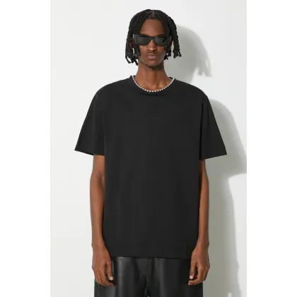 Zdjęcie 1017 ALYX 9SM t-shirt bawełniany kolor czarny gładki