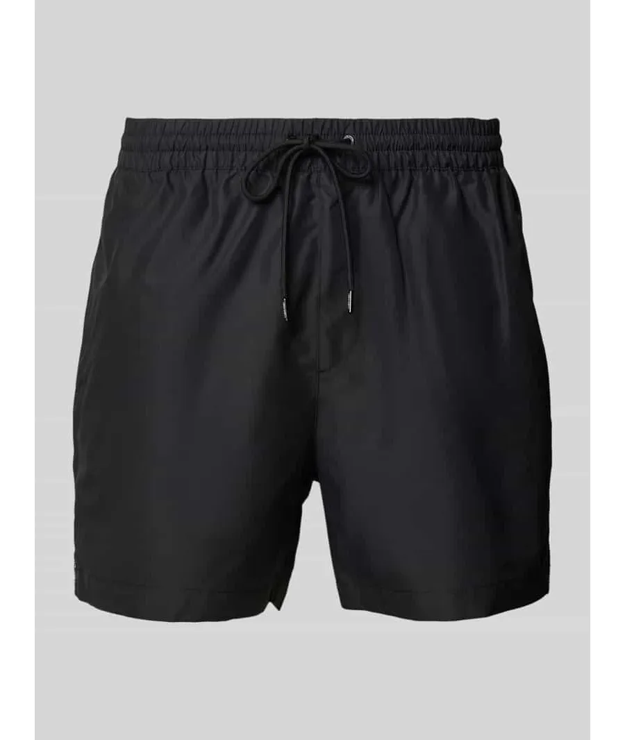 obrazek 1 Spodenki kąpielowe z nadrukiem z logo