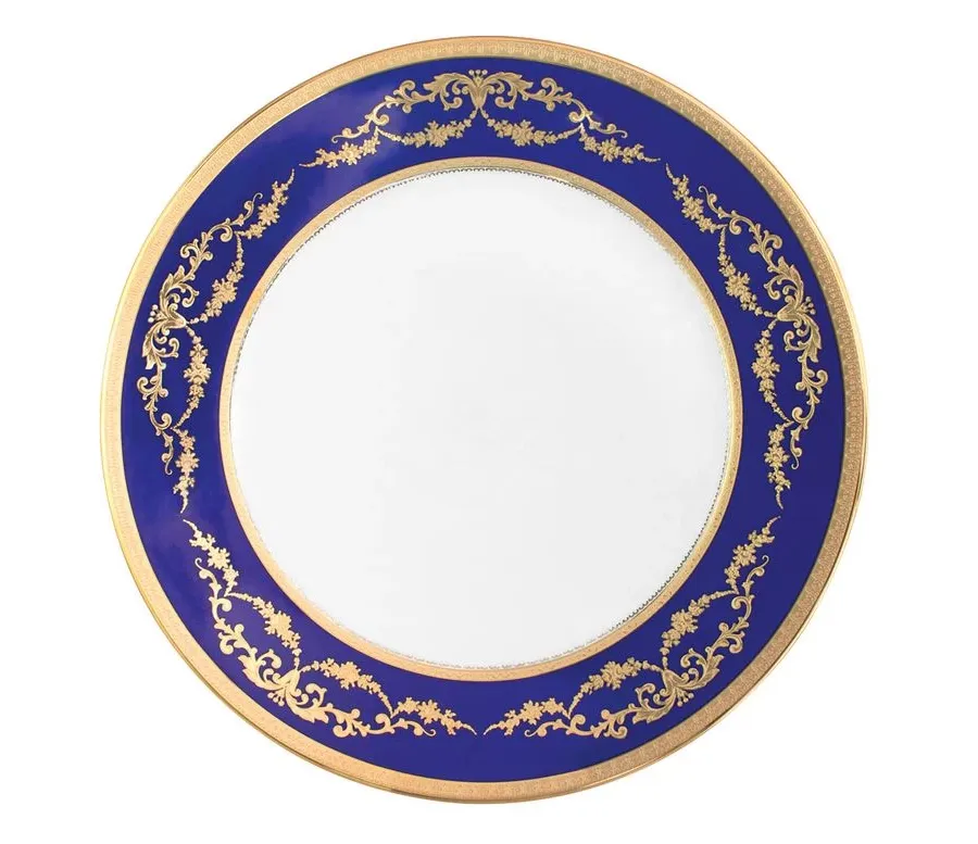 obrazek 1 Fenomenalny talerz porcelanowy Imperio Blue