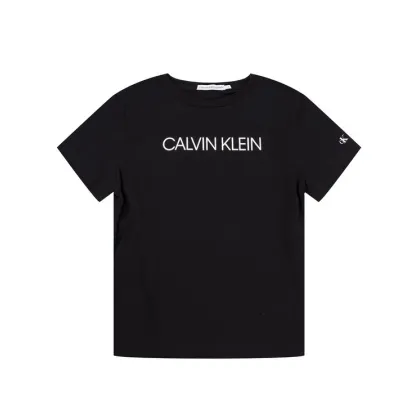 Zdjęcie Calvin Klein Jeans T-Shirt Institutional SS IB0IB00347 Biały Regular Fit