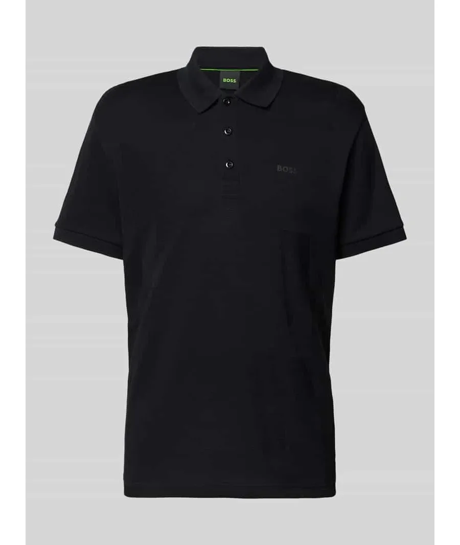 obrazek 1 Koszulka polo o kroju relaxed fit z nadrukiem z logo model ‘Paddy 7’