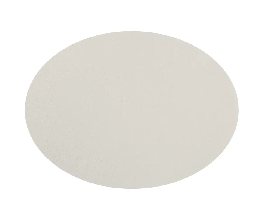 obrazek 2 Owalna skórzana podkładka na stół 47,5x35 cm