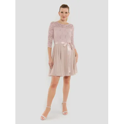 Zdjęcie Swing Sukienka koktajlowa 77761210 Różowy Regular Fit