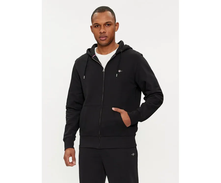obrazek 1 Gant Bluza Shield 2007059 Czarny Regular Fit