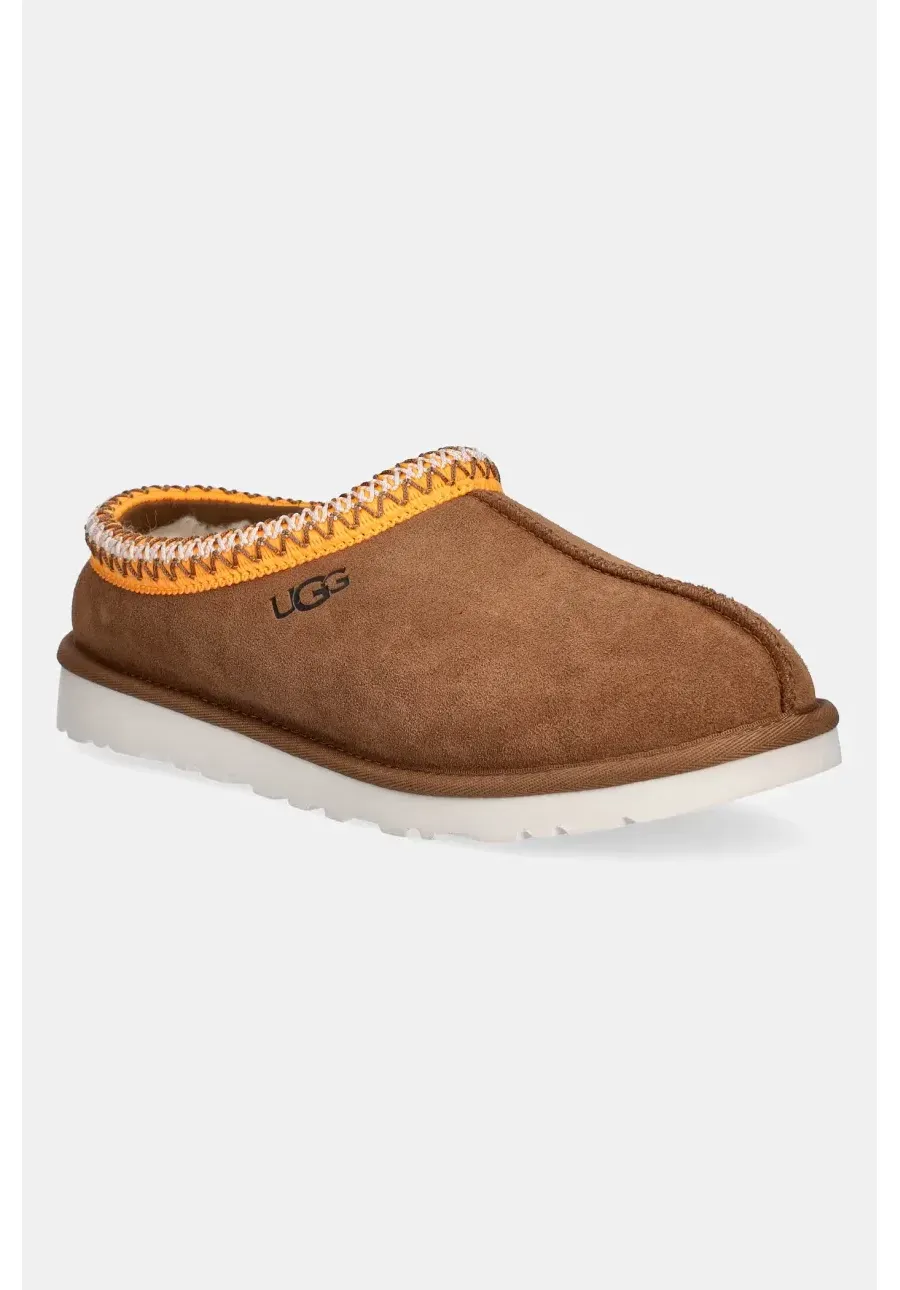 obrazek 1 UGG kapcie zamszowe Tasman kolor brązowy 5950-CRGH
