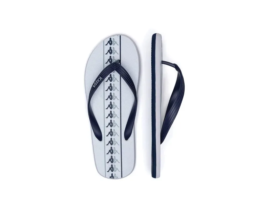 obrazek 1 Kappa Japonki 371G1LW White - Blue Marine - Grey Lt Lead Kolorowy