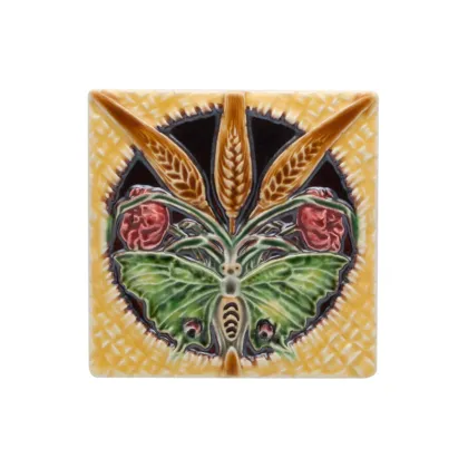 Picture Rural wall slab made of ceramics - Bordallo Pinheiro