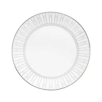 Zdjęcie Talerz obiadowy 27 cm wykonany z najwyższej jakości porcelany - Porcel