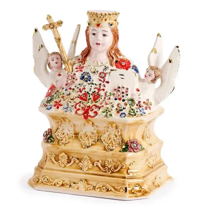 Zdjęcie Włoska ceramiczna figurka św. Agaty