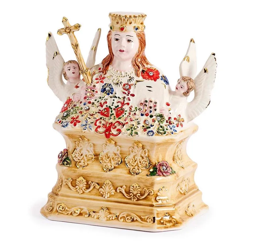 obrazek 1 Włoska ceramiczna figurka św. Agaty