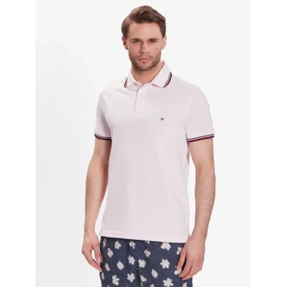 Zdjęcie Tommy Hilfiger Polo 1985 MW0MW30750 Różowy Slim Fit